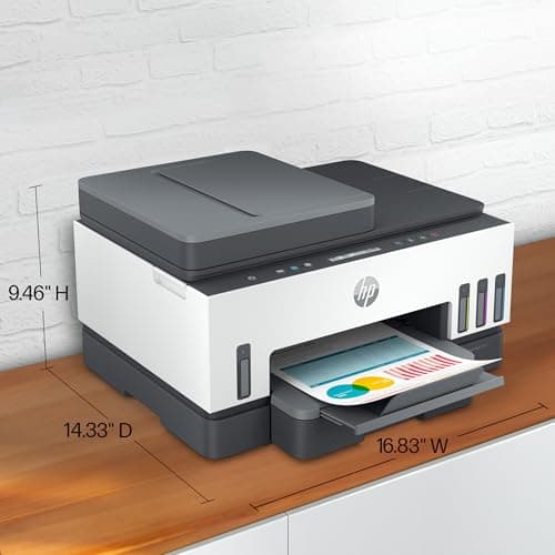 HP Smart Tank 7301 Wireless All-in-One Ink Tank Printer, Scanner, Copier with 2 Years of Ink Included, Best-for-Home Office, Cartridge-Free Refillable, AI-Enabled (28B70A) 14