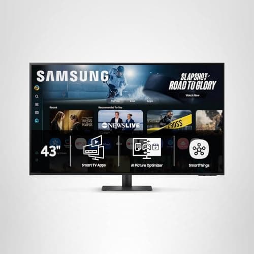 Samsung 43” Smart Monitor M7 (M70F) 4K UHD Display, Samsung Vision AI, Smart TV Apps, Gaming Hub, USB-C, HDMI and USB-A, Black, LS43FM702UNXZA, 2025 20