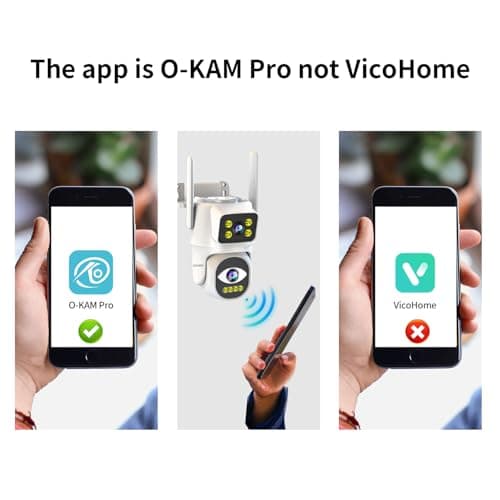 ESCANU Dual Lens Security Camera Outdoor,WiFi Camera for Home Security,Home Survaillance Outdoor,PTZ,2-Way Audio, Auto Tracking,Night Vision,24/7 Continous Record,IP65 Weather Proof 8