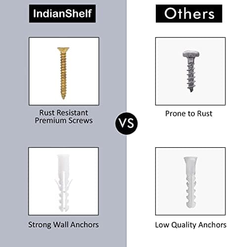 Indian Shelf Brass Frog Door Knocker - Gold Door Decorations - Victorian Style Door Ring Bell - 5.58 Cm 5