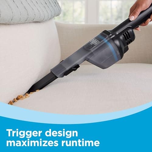 BLACK+DECKER dustbuster Blast Cordless Handheld Vacuum, Home and Car Vacuum (HNVD220J00) 5