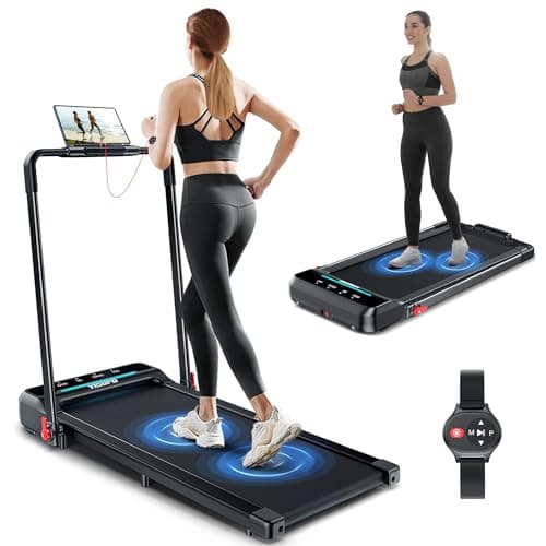 YISUFO 2 in 1 Folding Treadmill