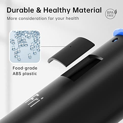 Weekly Pill Organizer 2 Times a Day, KOVIUU Large Travel Pill Box 7 Day, Am Pm Twice Daily Pill Case with Rotatable Handle, Week Pill Holder Container for Vitamin Medicine Supplement Fish Oil, Black 3