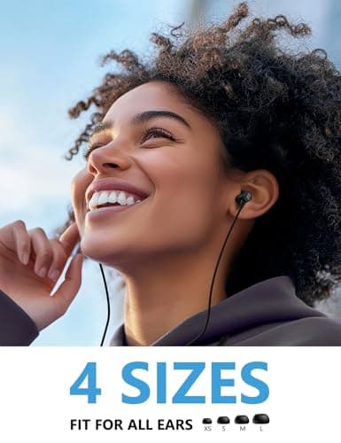 Rythflo Active Noise Cancelling Headphones, Wireless V5.3 Bluetooth Headphones with 3 AI Mics ENC, in-Ear Magnetic Neckband Earbuds 60Hrs Playtime,IPX6 Sweatproof ANC Headsets for Travel Home Office 5