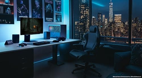 LG 27GX700A-B 27-inch Ultragear QHD (2560 x 1440) OLED Gaming Monitor, 280Hz, 0.03ms, NVIDIA G-Sync, AMD FreeSync Premium Pro, VESA DisplayHDR TrueBlack500, with up to DCI-P3 99.5%, HDMI 2.1, Black 22