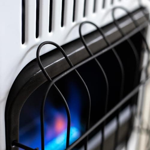 30,000 BTU Vent Free Blue Flame Propane Heater 8