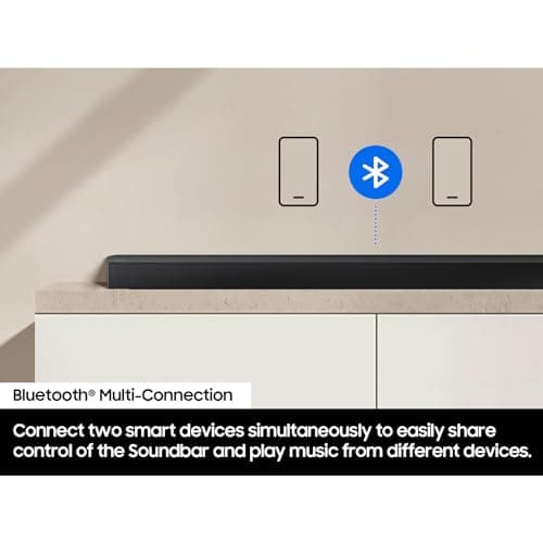 Samsung HW-B750D 5.1ch Soundbar with Dolby Virtual:X DTS (2024) Bundle with 2 Year CPS Enhanced Protection Pack 5