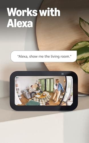 Ring Pan-Tilt Indoor Cam (newest model), See all around your home or business with 360° pan coverage, HD video, plus Two-Way Talk, White 6