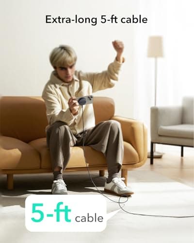 ESR for Magsafe Charger with Kickstand, 15W Wireless Charger, Magsafe Charger for iPhone 17/16/15/14/13/12, AirPods 4/3/Pro/Pro 2,Galaxy S25,Strong Magnetic Charging Pad with Type-C Cable,Black 7