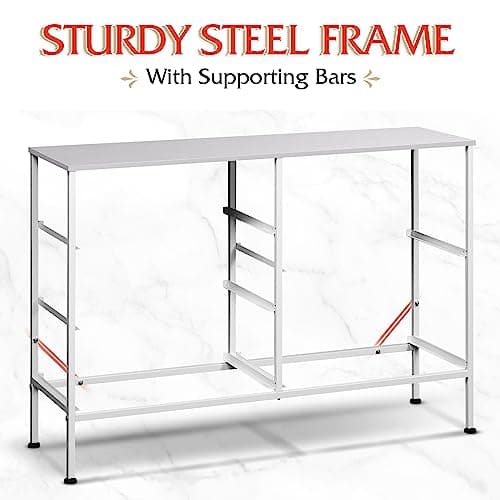 WLIVE White Dresser for Bedroom with 5 Drawers, Fabric Dresser for Living Room, Wide Chest of Drawers for Bedroom, Closet, Hallway, White 7