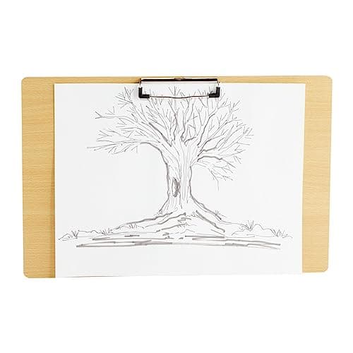 Paper Junkie Extra-Large Legal-Size Wooden Clipboard - Clipboard, Retractable Hook - Surface for Drawing Wooden Board - Multi-Orientation Legal Paper Support - 2-Pack,11.5 x 17.4 in 8