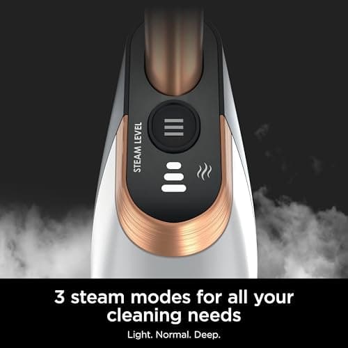 Shark SteamSpot Steam Mop with Steam Blaster Technology, 3 Steam Modes, 2 Washable Pads, XL Removable Water Tank, Lightweight, Steam Cleaner for sealed Hard Floors, Hardwood, Tile, Laminate, S2001 5