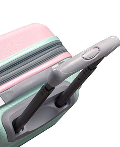 Rockland Melbourne Hardside Expandable Spinner Wheel Luggage, Mint, Carry-On 20-Inch 13