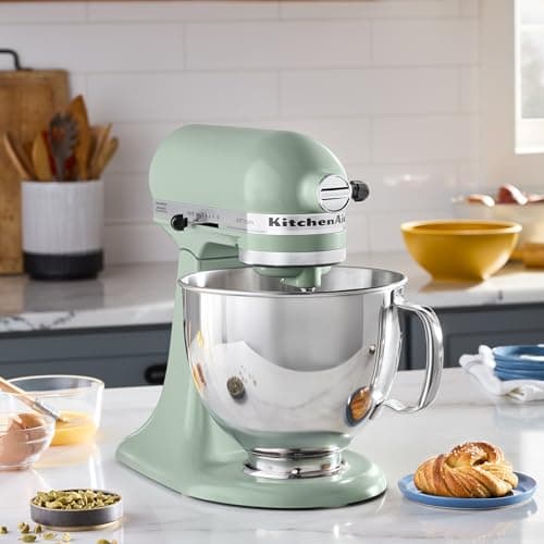 KitchenAid Artisan Series 5 Quart Tilt-Head Stand Mixer, KSM150PS, Cardamom 5