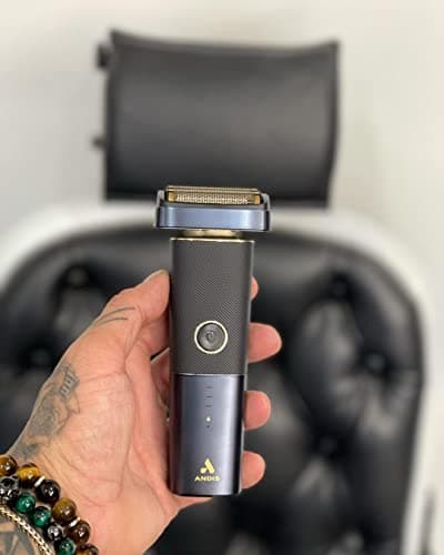 Andis 17300 reSURGE Electric Lithium Titanium Precision Foil Wet/Dry Rechargeable Shaver, Black 6