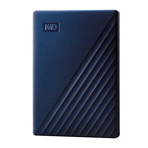 WD 2TB My Passport for Mac, Navy, Portable External Hard Drive with backup software and password protection, USB 3.1/USB 3.0 compatible - WDBA2D0020BBL-WESN 2