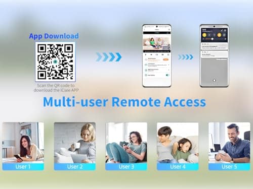 CKK Wireless Security Camera Outdoor, 4MP+4MP HD PTZ Camera for Home Security, Motion Tracking, WiFi, 8X Dual Optical Zoom, Person Detection, Spotlight Color Night Vision, APP Control,No Add to NVR 8