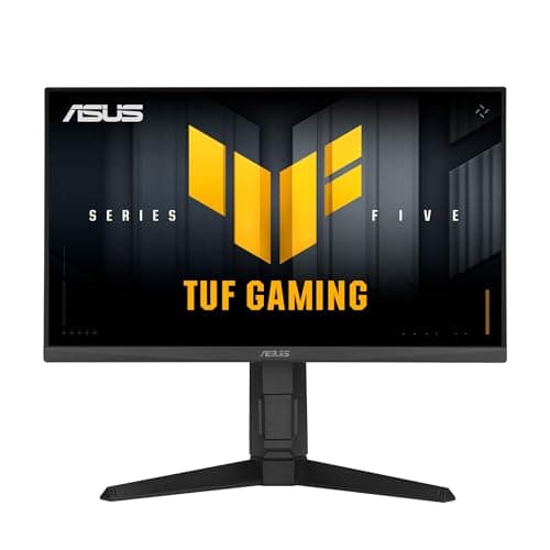 ASUS TUF Gaming Series 5 23.8” 1080P Monitor (VG249QML5A) - Fast-IPS, 240Hz, 0.3ms, G-SYNC Compatible, FreeSync Premium, 99% sRGB, Height Adjustable, DisplayWidget, Gaming AI, 3 yr Warranty