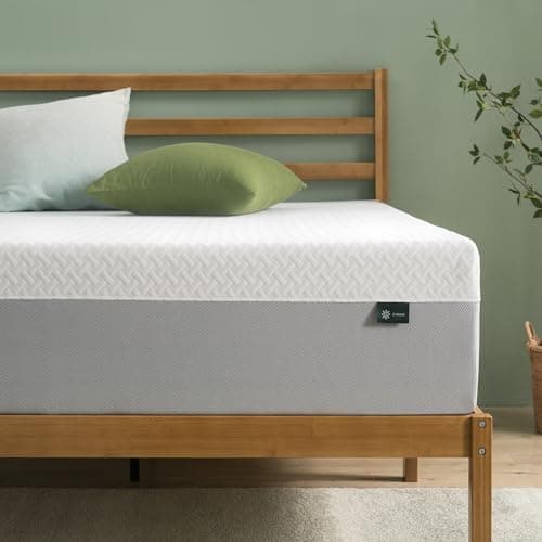 Zinus 12 Inch Green Tea Essential Memory Foam Mattress [New Version], Queen, Fiberglass Free, Medium Feel, Breathable Airflow Memory Foam, Certified Safe Foams & Fabric, Mattress in A Box 6