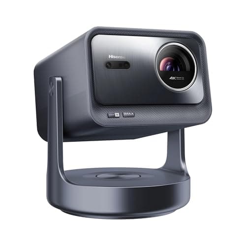 Hisense C2 Ultra, Triple Laser Smart Portable Projector, 4K UHD, 3,000 Lumens, 65” – 300”, Dolby Vision, IMAX Enhanced, Sound by JBL, Netflix Included, Designed for Xbox, Optical Zoom 18