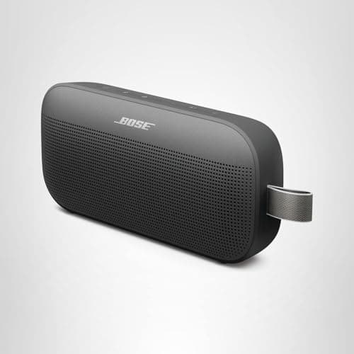 Bose SoundLink Flex Bluetooth Speaker (2nd Gen) - Portable Outdoor Speaker with Hi-Fi Audio, Waterproof and Dustproof, USB-C, Up to 12 Hours Battery Life, Black 8