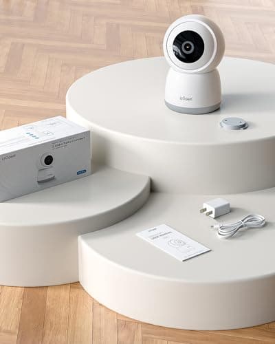 ieGeek 5MP Indoor Camera, 5G/2.4G WiFi Cameras for Home Security with Phone App, Pan/Tilt Smart Dog Cam for Pet/Baby Monitor w/Motion Detection,Auto Tracking,2-Way Audio,Night Vision,Works with Alexa 9