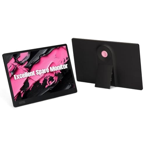 SOTSU SleekView 15.6" Portable Monitor | FHD 1920x1080 | 300 Nits | 100% sRGB | 60Hz | 6W | HDMI | USB-C | Lightweight | Gaming | Laptop | Smartphone | Travel | Sleek & Stylish Design