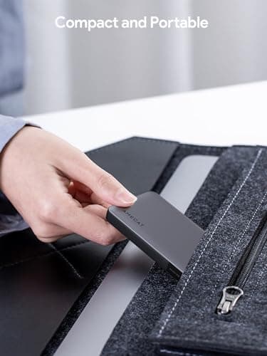 AMEGAT Portable Charger, 10000mAh 30W USB C Power Bank PD Fast Charging Slim Portable Phone Charger Battery Pack for Phone, MacBook, Laptops, Earbuds and More 6