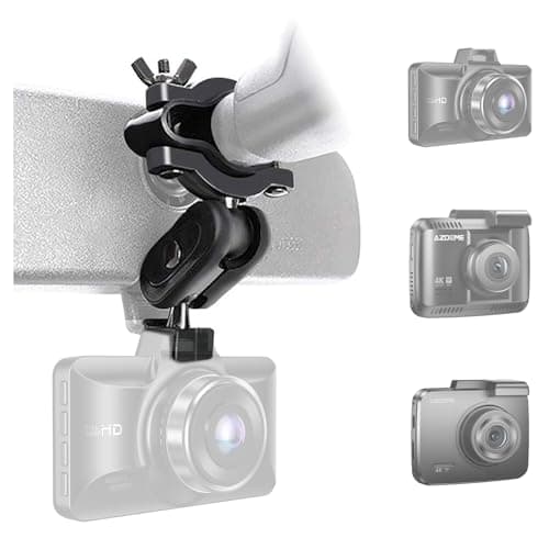Dash Camera Mirror Mount Holder Kit, Dash Cam Mount for AZDOME M01 Pro, M01 Max, GS63H, GS63H Pro, GS63Pro Car Camera