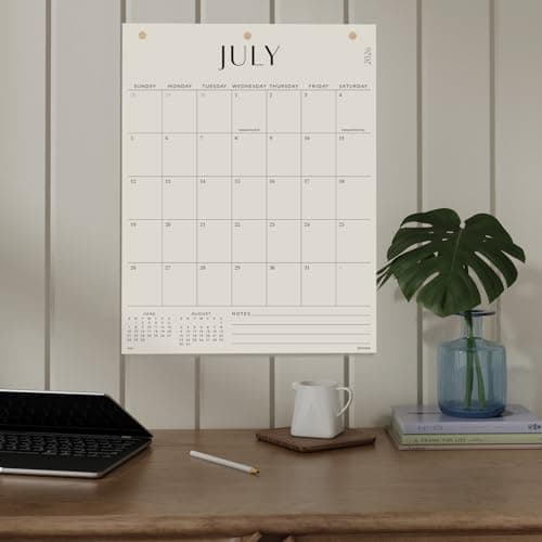 Jotsome Large Wall Calendar 2026-2027, Monthly Wall Calendar From Now to June 2027 17 x 22 inch in Home and Office for Easy Organizing (Now - Jun 2027, 17" x 22") 8