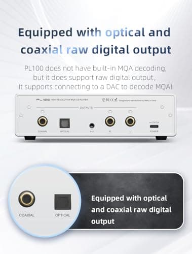 S.M.S.L VMV PL100 CS43131 Chip CD Player (Silver) 8