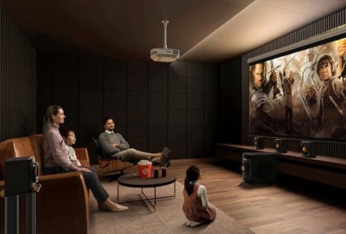 Surround Sound Systems 5.1 Home Theater System Speakers for TV Subwoofer Stereo Home Audio Wired Speakers System with HDMI ARC Optical Bluetooth Input for 4K TV Ultra HD AV DVD FM Radio USB 9