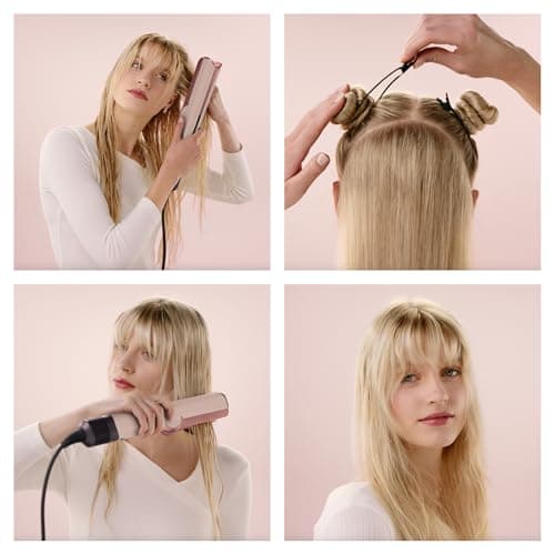 Dyson Airstrait™ Straightener, Wet to dry hair straightener, No heat damage, No hot plates, All hair types 8