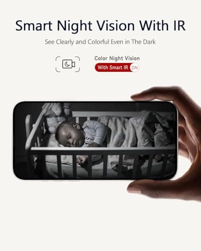 LongPlus 2K Vicohome Security Camera, 2.4/5GHz Indoor Camera for Home, Remote Pan Tilt Camera with Night Vision, One Touch Call, Motion Detection, Auto Tracking, Compatible with Alexa 5