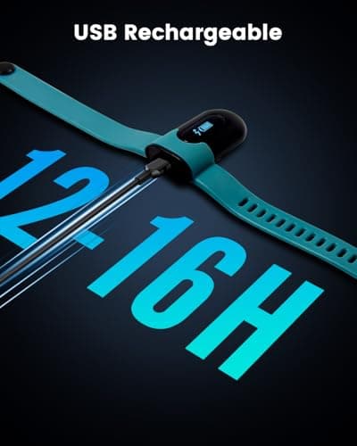 Vibeat OxyU Wrist Pulse Oximeter - Bluetooth Blood Oxygen Monitor with Finger Sensor, Wearable Finger Oxygen Meter, Continuous Heart Rate & O2 Tracking, Real-time Notification, Free APP & PC Report 5