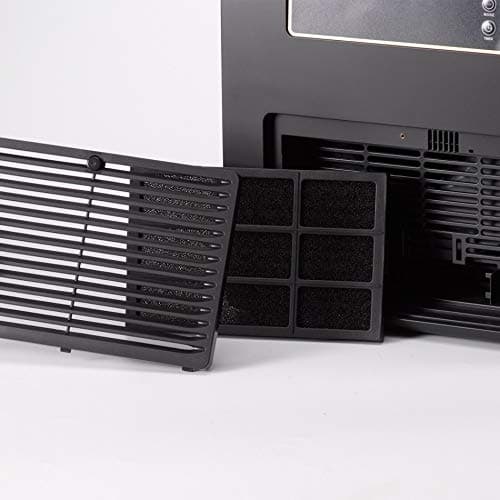 EdenPURE GEN21 Infrared Heater and Cooling Fan – 1500W PTC Heater with Floor-Air Intake and Upward Airflow, Bladeless Fan Technology, Compact Wall-Hugger and Quiet 5