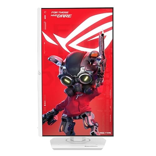 ASUS ROG Strix 25” (24.5-inch viewable) 1080P HDR Gaming Monitor (XG259QNG-W) - White, Full HD, 380Hz, 0.3ms, Fast IPS, Low Motion Blur Sync, FreeSync Premium, DisplayWidget, Ergonomic, 3 yr Warranty 14