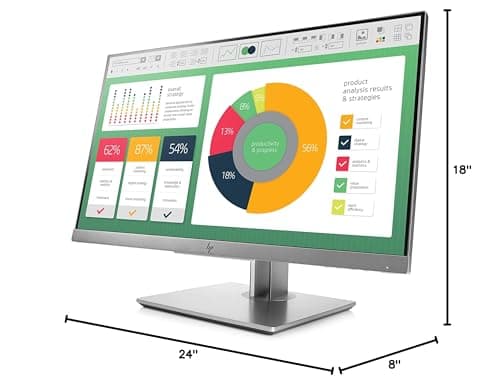 HP EliteDisplay E223 21.5-Inch Screen LED-Lit Monitor Silver (1FH45AA#ABA) (Renewed) 9