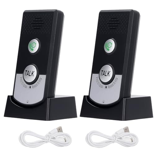 2 Way Voice Intercom - Super Long Range Wireless Intercom System for Home