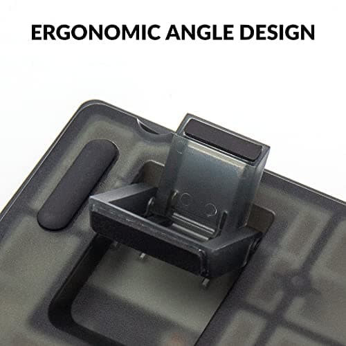 Keychron V6 Wired Custom Mechanical Keyboard, Full-Size QMK/VIA Programmable Macro with Hot-swappable Keychron K Pro Brown Switch Compatible with Mac Windows Linux (Frosted Black-Translucent) 8