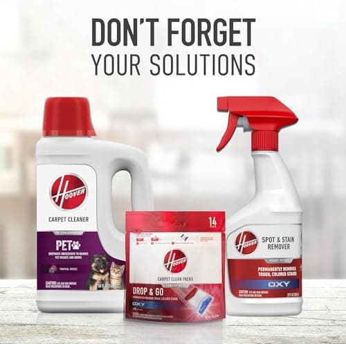 Hoover SmartWash+ Automatic Carpet Cleaner Machine for Carpet and Upholstery, Deep Cleaning Carpet Shampooer Machine, Pair with a Hoover Carpet Cleaner Solution for a Bright, Refreshed Home 7