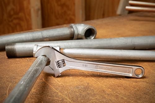 Crescent 8" Adjustable Wrench - Carded - AC28VS, Chrome 7