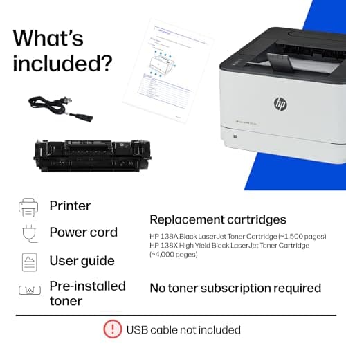 HP Laserjet Pro 3001dw Wireless Black & White Printer, Best-for-Office (3G65OF) 9