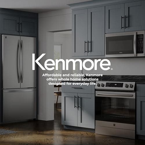 Kenmore 2296853 5.6 cu. ft. Front Control Electric Induction Range Oven - 4 Dual Ring Elements, True Convection, Air Fry, Self Clean, Turbo Boil, Chrome Racks, Storage Drawer - Stainless Steel 9