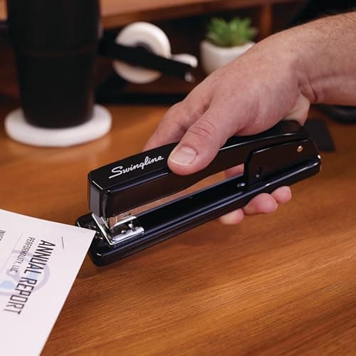 Swingline Commercial Stapler, 20 Sheet Capacity, Jam Free, Metal, 2 Pack, Black (44401AZ) 6