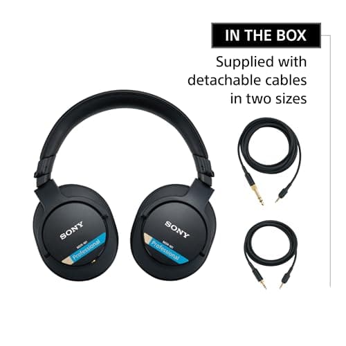 Sony MDR-M1 Professional Reference Closed Monitor Headphones 5