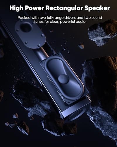 INFITBO Sound Bar for Smart TV 2.1CH 190W Peak Power Soundbar with Subwoofer Detachable 2-in-1 BT 5.4 Surround Sound System 12L Deep Bass for PC Game with HD-ARC/Opt/USB/AUX Home Theater 6