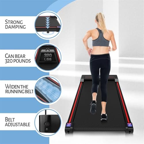 Sperax Walking Pad,Under Desk Treadmill,Treadmills for Home,320 Lb Capacity 6