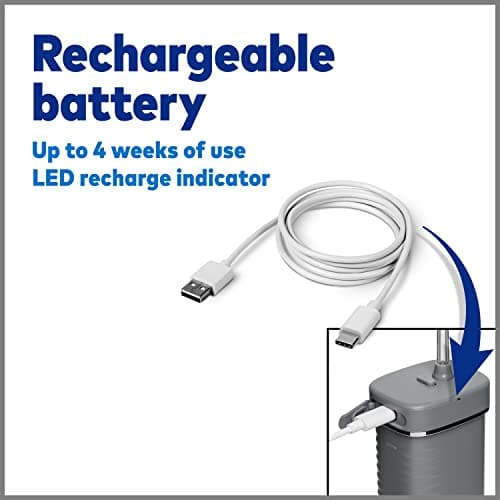 Waterpik Cordless Slide Professional Water Flosser, Portable Collapsible for Travel and Storage, with Travel Bag and 4 Tips, ADA Accepted, Rechargeable and Waterproof, Modern Gray WF-17CD017-1 7