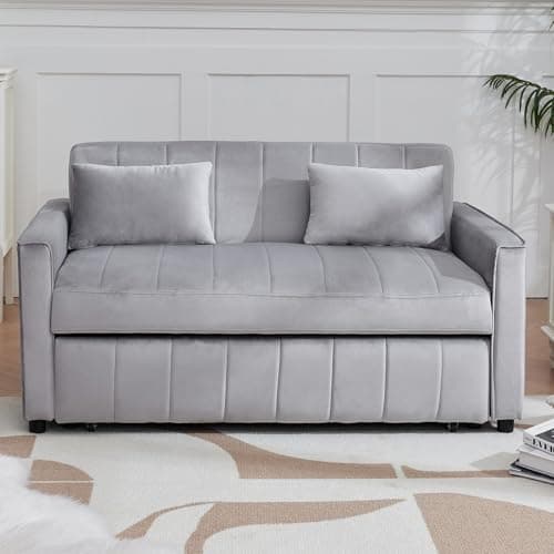 Hixkol Convertible Sleeper Sofa Bed